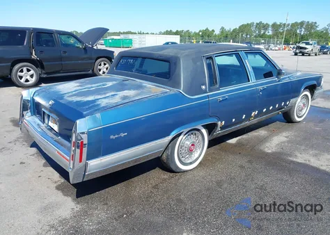 1991 Cadillac Brougham from USA, damaged, VIN 1G6DW547XMR708197